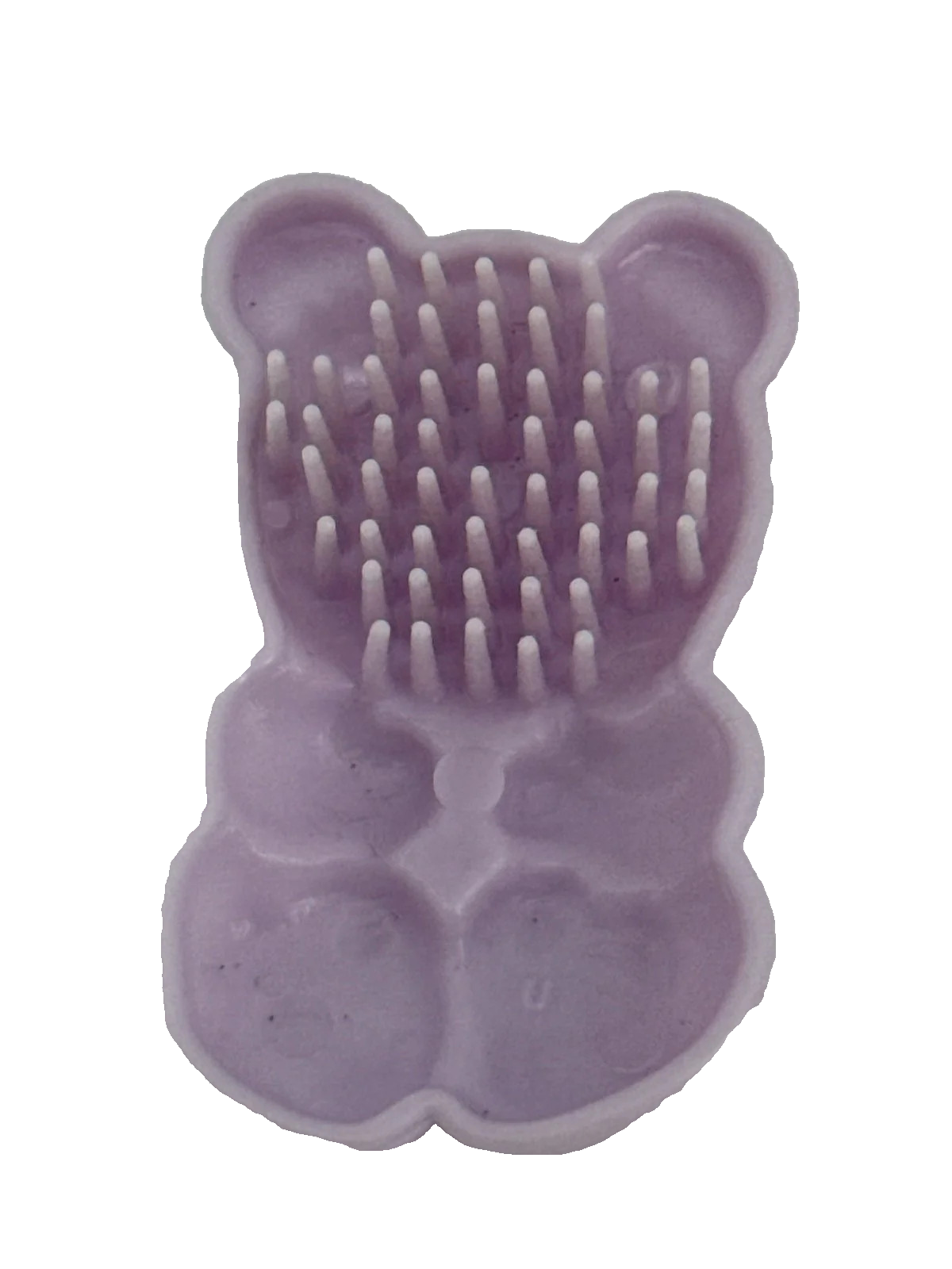 Lavender Teddy Bear Brush My Little Pony G1 Vintage 1980s Hasbro Grooming White