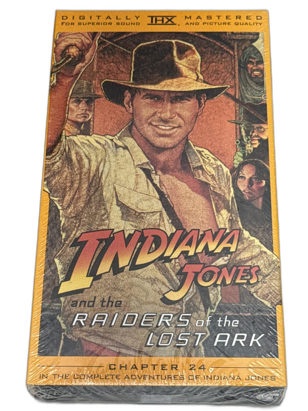 Paramount Indiana Jones VHS Box Set Trilogy Raiders Temple Doom Last Crusade Ark