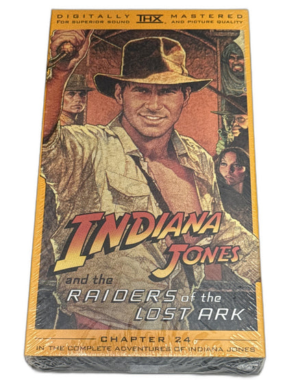 Paramount Indiana Jones VHS Box Set Trilogy Raiders Temple Doom Last Crusade Ark