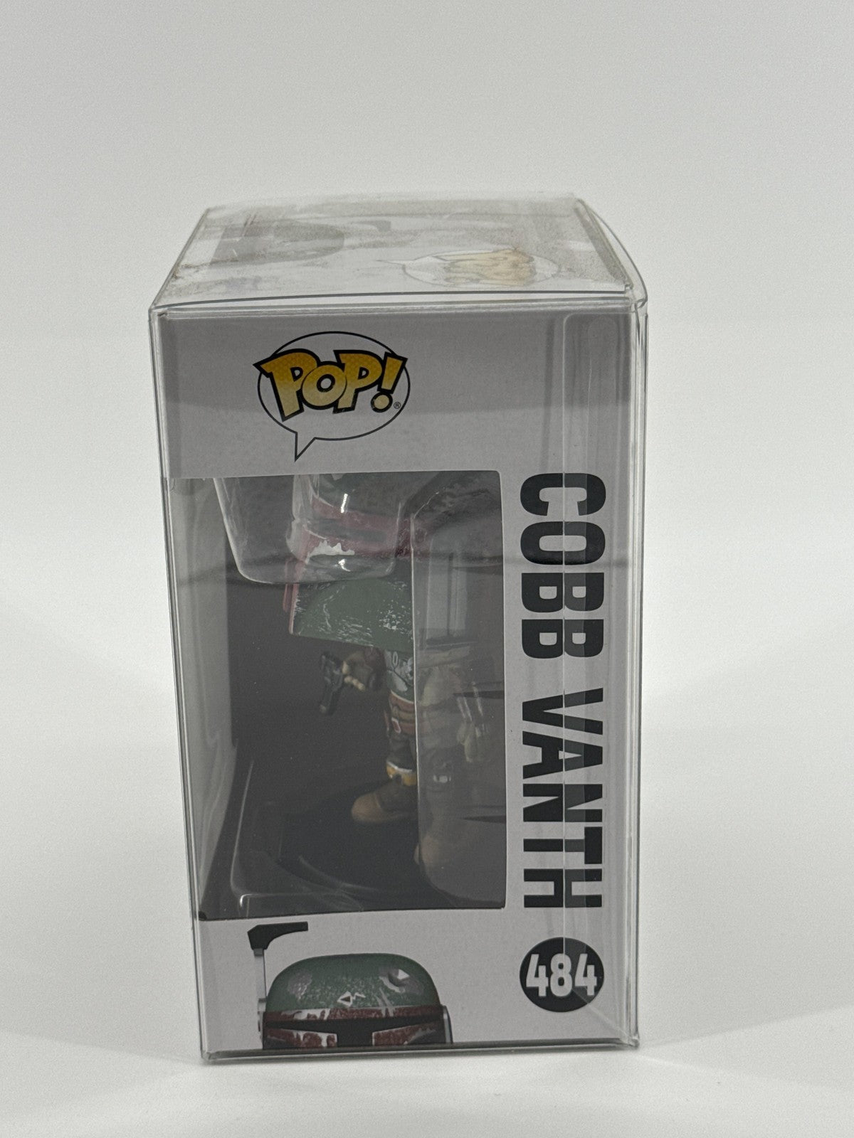 Funko Pop Star Wars Mandalorian Cobb Vanth 484 Bobblehead Figure Green New Box