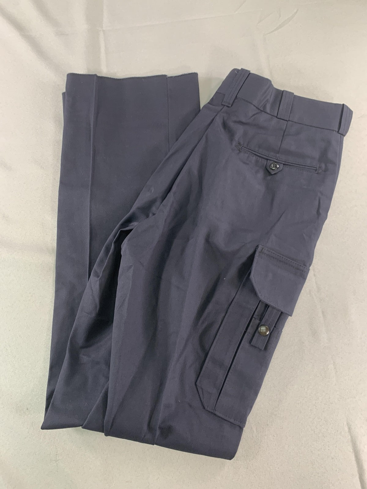 Code 3 Cargo Pants Mens 35 Navy Visa Prestige Tactical Uniform Work USA M3031 on
