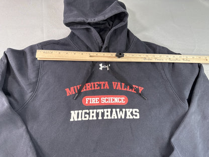 Under Armour Murrieta Valley Nighthawks Sports Hoodie LG LG/G/G Black Pullover