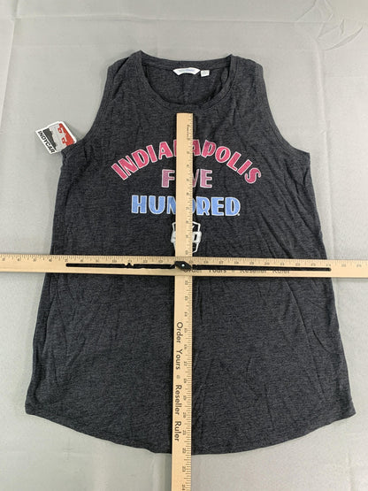 Indianapolis 500 Shirt Womens Medium IndyCar Racing Tank Top 108th Race 2024 Red