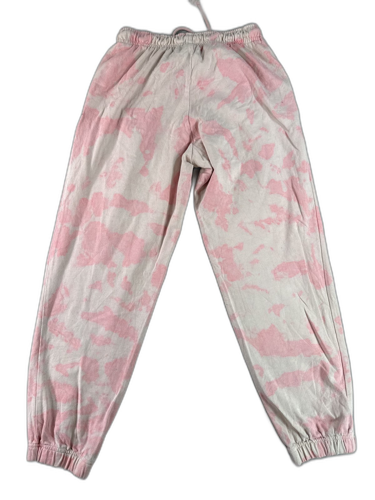 Nike Tie Dye Sweatpants Womens S Pink 100% Cotton Regular Fit Lounge Wear