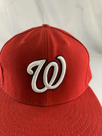 Washington Nationals Hat Cap Fitted Mens 8 MLB Baseball 59FIFTY On Field New Era