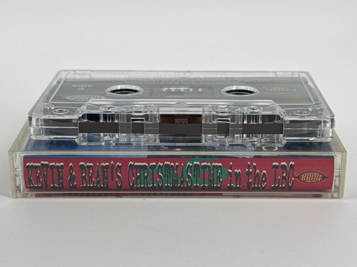 Kevin & Bean Christmastime LBC KROQ 90s Cassette Tape Rare Clear Shell Alt Xmas