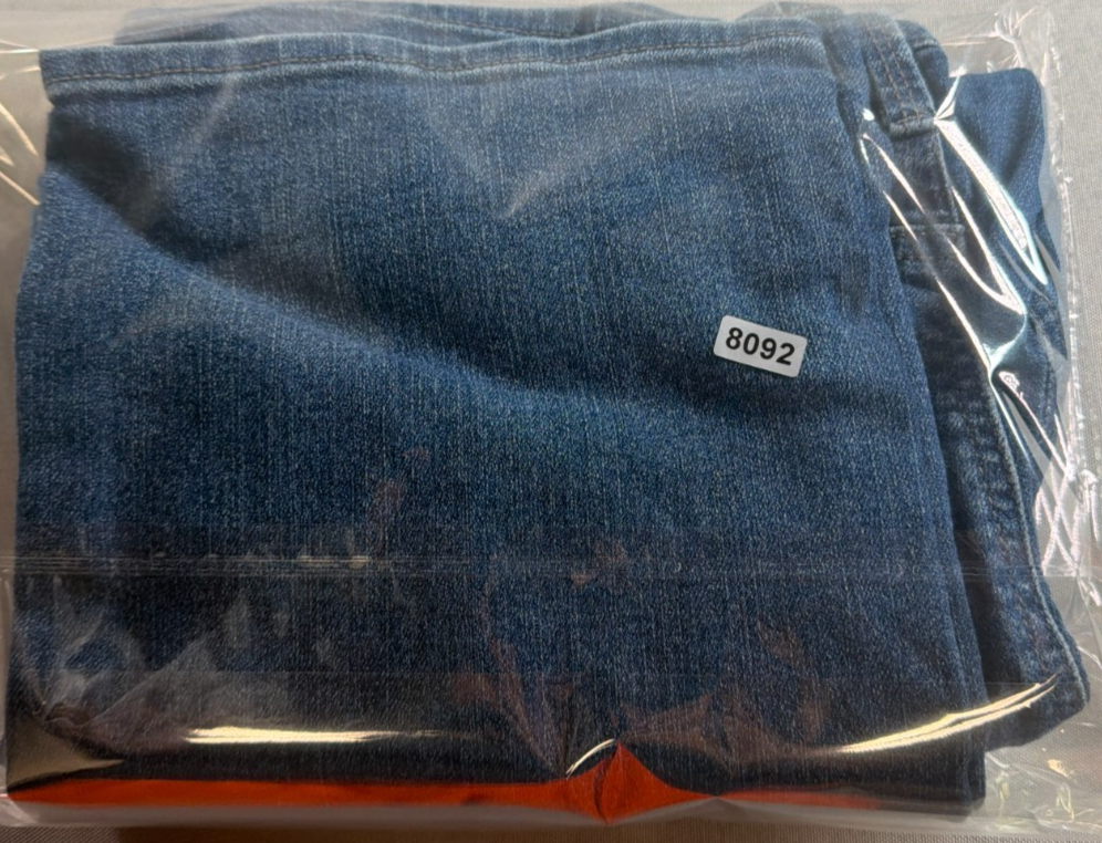 Riders By Lee Capri Jeans Womens 10M Mid Rise Stretch Denim Cropped Blue Pants