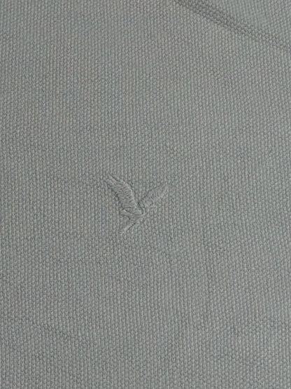 American Eagle Outfitters Super Soft Polo Shirt Mens XL Mint Green 100% Cotton
