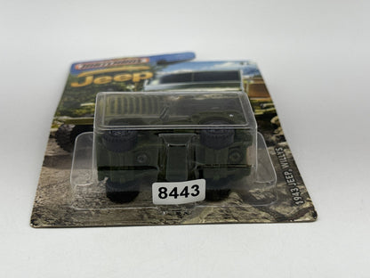 Matchbox Jeep Willys Die Cast Model Military Vehicle Green Limited Edition