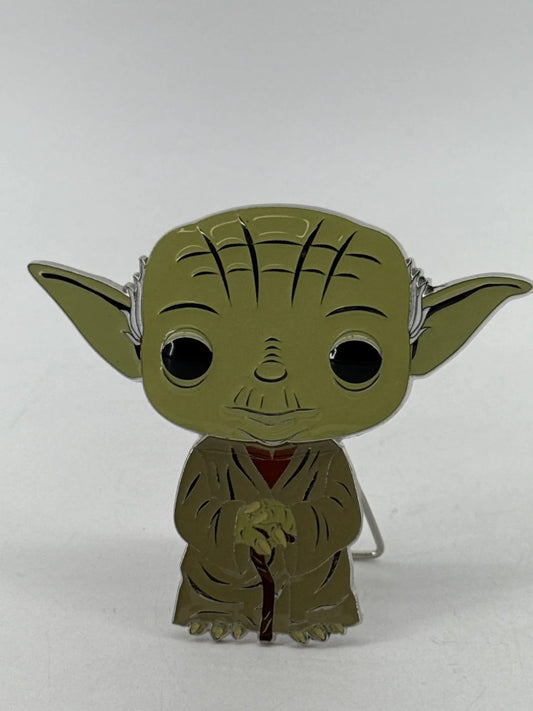Funko POP! Pin Star Wars Yoda Enamel Pin #23 Disney Collectible Green Apparel