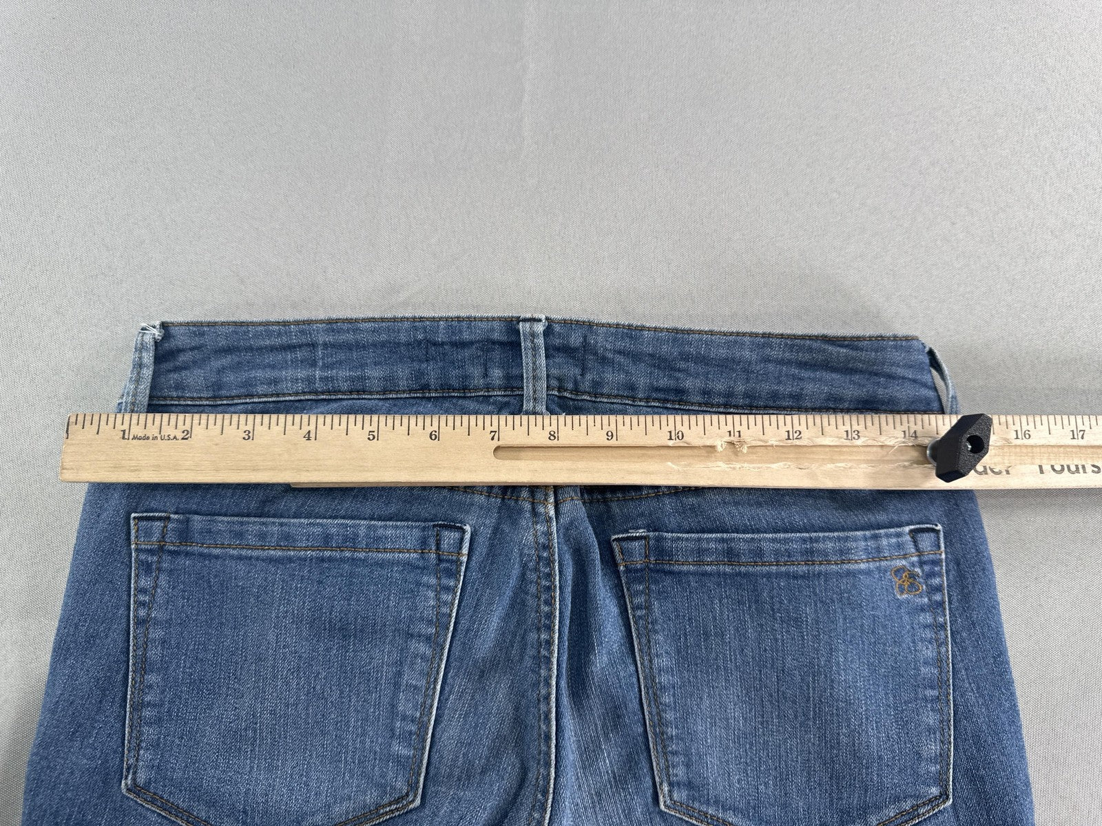 Jessica Simpson Jeans Womens 4 Rolled Crop Skinny Stretch Denim Casual Pants 54