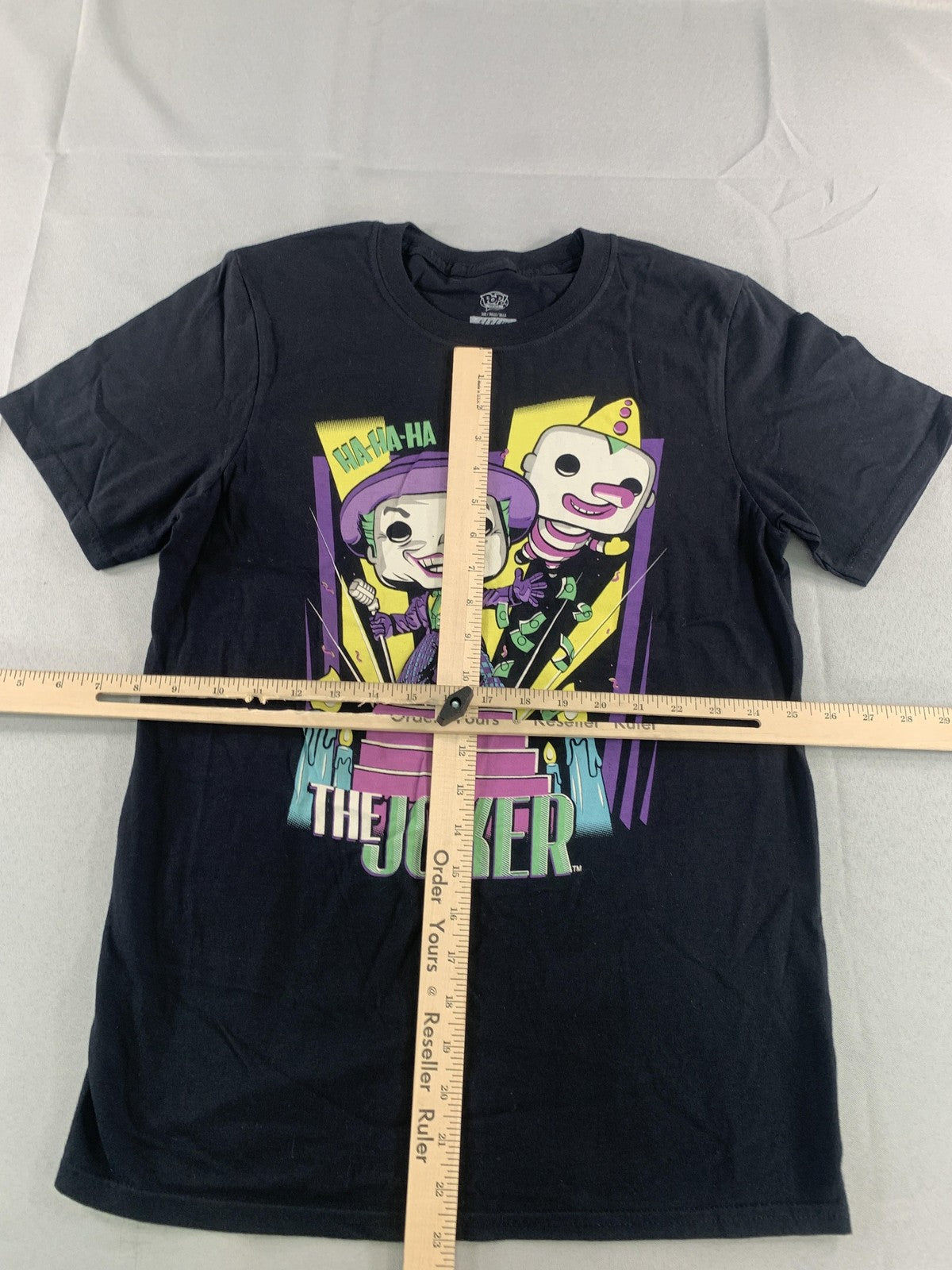The Joker Shirt Mens Small Black DC Comics Batman Funko Pop Tees Graphic Tee 100