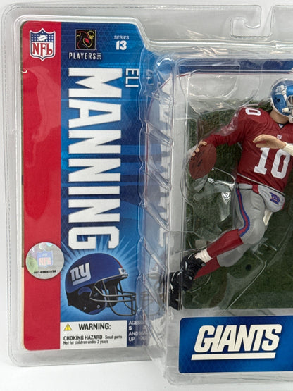 2006 McFarlane Football NFL Series 13 Eli Manning Blue #10 Action Figure Debut