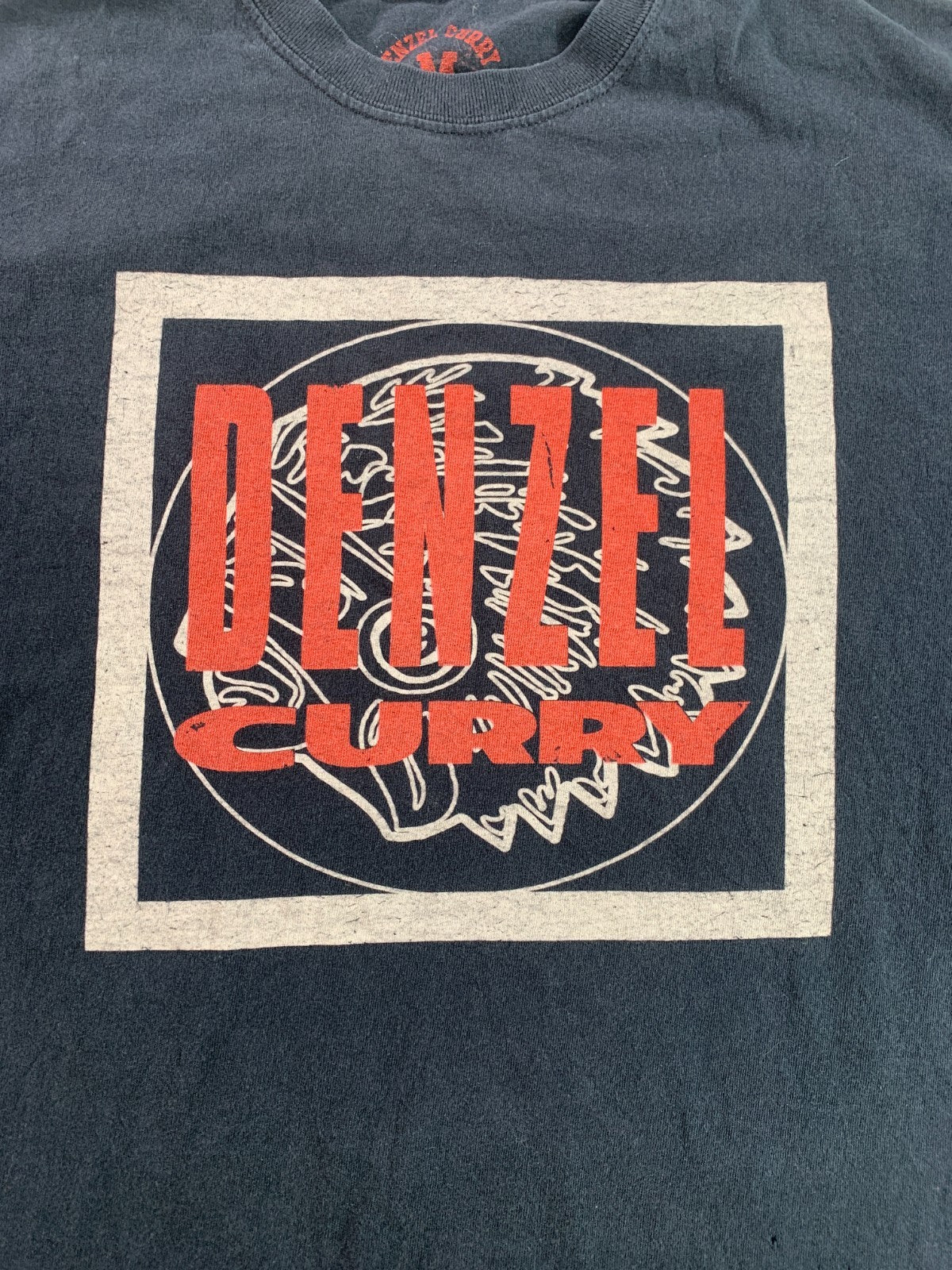 Denzel Curry Carol City Mens M Black Rap Tour Tee Hip Hop Distressed Vintage