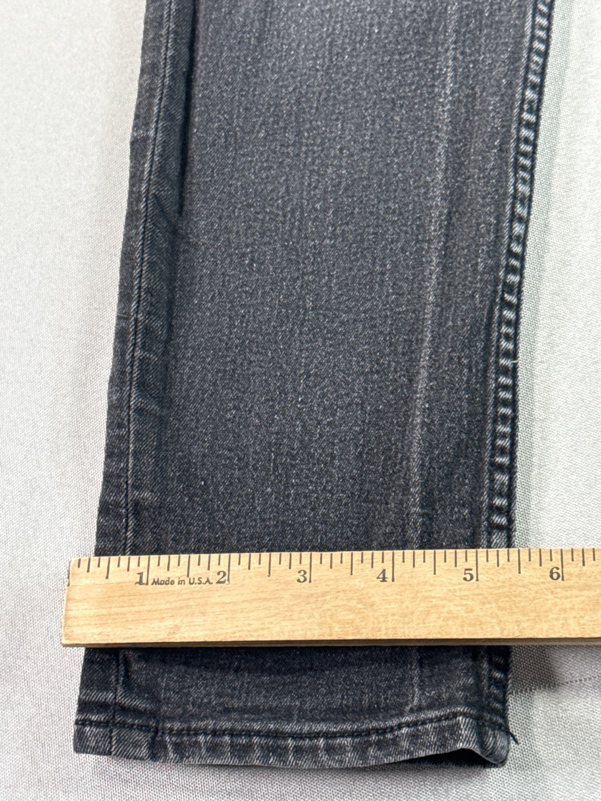 H&M Womens Black Skinny Jeans Size 6 Stretch Slim Fit Denim Pants Ankle