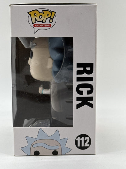 Funko Pop Figure Animation Rick Morty #112 Vinyl Collectible Multicolor Graphic